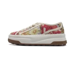 Gucci Tennis 1977 Women's Sneakers - Classic Old Flower Logo
