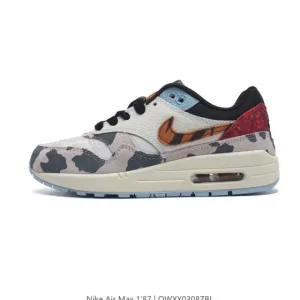Nike Air Max 1 Sketch X AJ 3M Collaboration 87 Retro Running Shoe