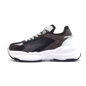 Louis Vuitton Run Away Women's Breathable Monogram Print Sneakers