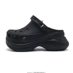 Crocs Women's Sandals with Thick Heel for Long Legs