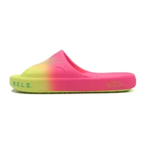 Puma Retro One-Piece Flip-Flop Sandals for Men and Women - Big Logo Summer Beach Shoes