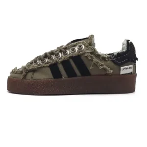 Song For The Mute X Adidas Originals Sftm-002 Campus 80S Seasame Canvas Sneakers