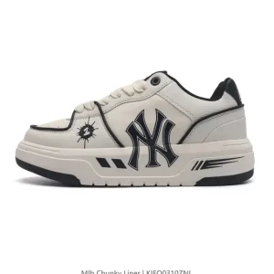 MLB Chunky Liner Mid Lightweight Thick Sole Sneakers