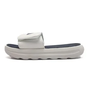 FILA Donut Thick Sole Casual Slipper for Women – 4cm Heel, 3D Embroidered Logo, Rose Scented Midsole
