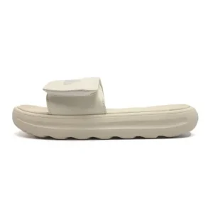 FILA Donut Thick Sole Casual Slipper for Women – 4cm Heel, 3D Embroidered Logo, Rose Scented Midsole