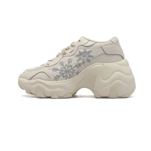 Puma Women's Classic Dad Shoe - Light Beige Luxury Sneaker