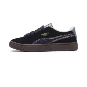 PUMA Suede Bz Fringe Low Top Retro Casual Sneakers