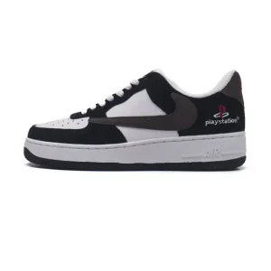 Nike Air Force 1 '07 Low Top Sneakers - White Leather