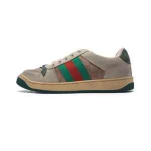 Gucci Screener Old Vintage Leather Sneakers