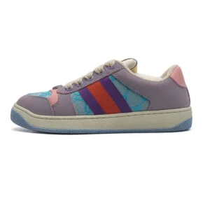 Gucci Screener Old Leather Vintage Sneakers