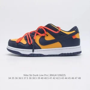 Off-White Dunk Low Leather Deconstructed Double Laces SB
