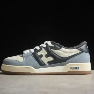 Fendi Match Sneakers Leather Low-Top Fashion Sneakers