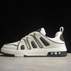 Louis Vuitton Trainer Low Sneaker in Soft Calfskin Leather