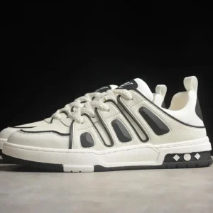 Louis Vuitton Trainer Low Sneaker in Soft Calfskin Leather