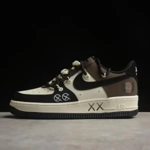 Kaws X Nike Air Force 7 Low Custom Bandage Shoes