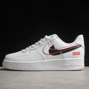 Supreme x Nike Air Force 1 Low 'CU9225-100' Collaborative Sneaker