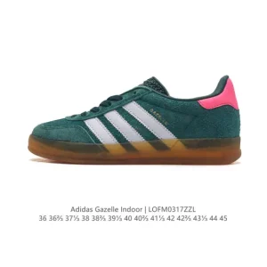 Adidas Originals Gazelle Indoor Vintage Leather Sneakers