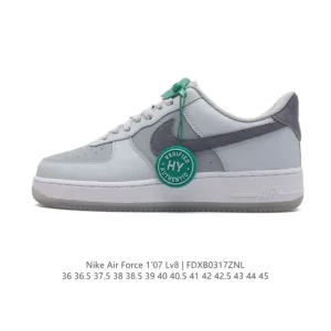 Nike Air Force 1 Low Fj4-001 White Leather Sneakers