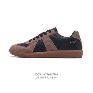 ECCO Men's Casual Sneakers - Lightweight Breathable Lace-Up Shoes