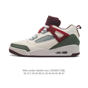 Jordan Spizike Low University Red Black Obsidian