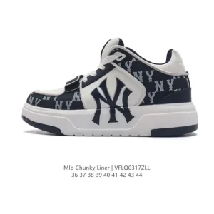 MLB Chunky Liner Mid Baseball Cap Inspired Streetwear Sneakers