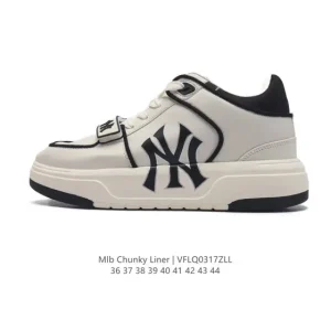 MLB Chunky Liner Mid Baseball Cap Inspired Sneakers