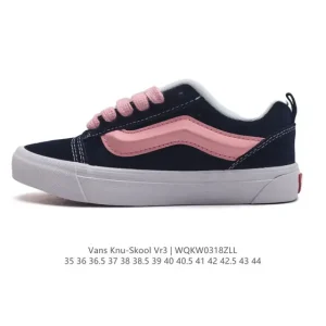 Vans Knu-Skool VR3 LX Chunky Sneakers Julian Collection Low Top Retro Skate Shoes