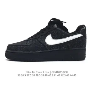 Nike Air Force 1 '07 Men's and Women's Shoes - White Leather Casual Basketball Sneakers