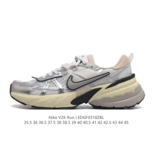 Nike V2K Run Retro Running Shoe - Mountain White