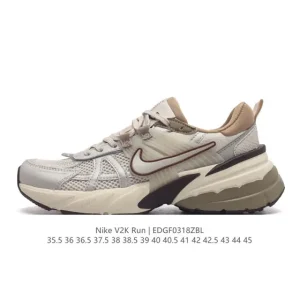 Nike V2K Run Retro Running Shoes - Vintage Style with Cushioning