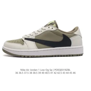 Nike Air Jordan 1 Low OG SP 'Military Blue' Reverse Swoosh - Men's & Women's Basketball Shoes