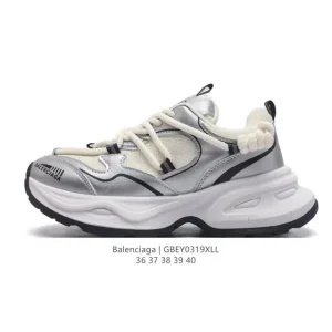 Balenciaga Women's Platform Sneakers - Paris Fashion Week 2024