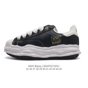 MMY Blakey Original Sole Canvas Low Sneakers - Retro Dissolved Sole Unisex Shoes