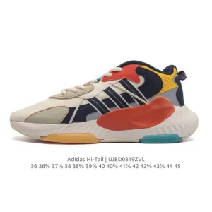Adidas Hi-Tail Classic Shoes - Retro Mesh & Leather Sneakers