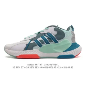 Adidas Hi-Tail Classic Shoes - Retro Mesh & Leather Sneakers