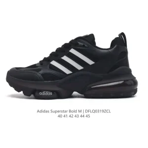 Adidas Superstar Bold Men's Retro Thick Sole Running Shoes