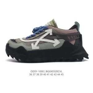 Off-White ODSY-1000 Hiking Boots Vintage Leather