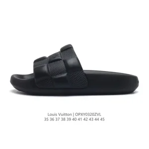 Louis Vuitton LV Embossed Sandal Slippers for Men and Women