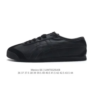 Onitsuka Tiger Mexico 66 Classic Retro Unisex Sneakers Leather Comfortable