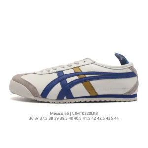 ASICS Onitsuka Tiger Mexico 66 Classic Leather Sneakers