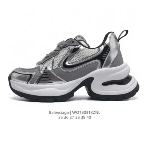 Balenciaga Paris Sneaker Women's Thick Sole Platform Shoes
