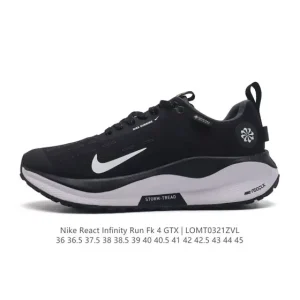Nike ReactX Infinity Run 4 - Men's Road Running Shoes with Cushioning & Air Max Unit