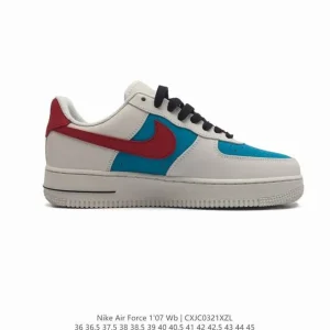 Nike Air Force 1 Low DM0211-100 White Leather Sneakers