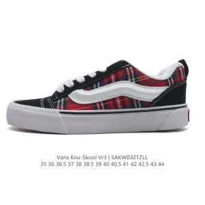 Vans Knu Skool VR3 LX 'Fat Tongue' Suede Skate Shoes