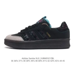 Adidas Samba Xlg Thick Sole Retro Style Casual Shoes