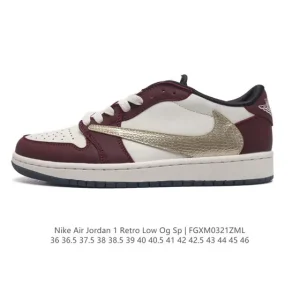 Jordan Air 1 Low Retro Basketball Shoes