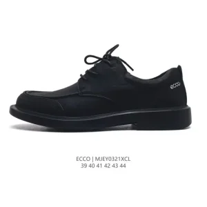 ECCO Men's Casual Leather Shoes - Stylish Sneakers & Boots