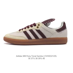 Adidas Wb Pony Tonal Samba Sneakers Vintage Football Style