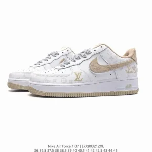 Louis Vuitton x Nike Air Force 1 Low Sneakers
