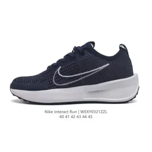 Nike Interact Run Men's Marathon Running Shoes - Lightweight Cushioned Casual Sneakers